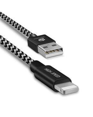 Lightning Datakabel - Dux Ducis K-ONE Series - 1M - Svart