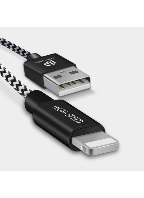 Lightning Datakabel - Dux Ducis K-ONE Series - 1M - Svart