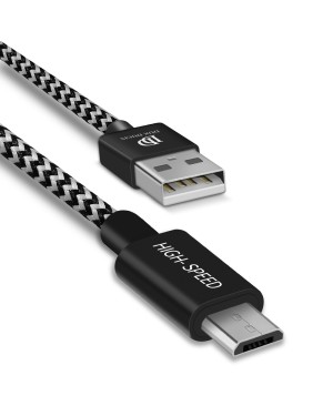 Micro-USB Datakabel - Dux Ducis K-ONE Series - 3M - Svart
