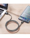 3st USB/USB-C Datakablar • Familjepack • Dux Ducis K-ONE Series • 0.25-2m • Svart