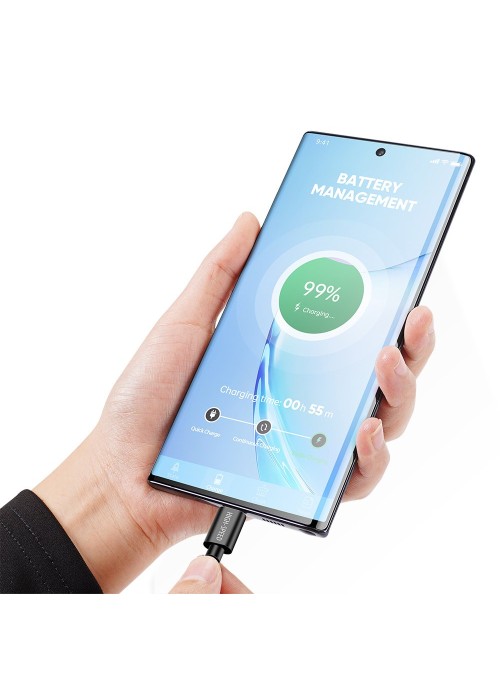3st USB/USB-C Datakablar • Familjepack • Dux Ducis K-ONE Series • 0.25-2m • Svart