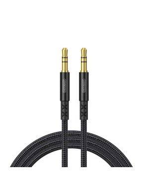 Audiokabel • 3.5mm / 3.5mm • Joyroom • 1.5m • Svart