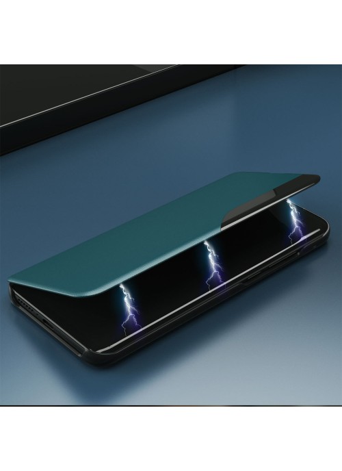 iPhone 13 Pro • Mobilfodral • Smart View • PU-läder • Svart