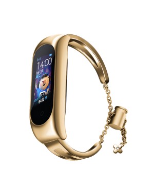 Armband • Xiaomi Mi Band 3 / 4 / 5 / 6 • Lady Bracelet • Guld