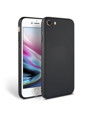 iPhone 7 / 8 / SE (2020/2022) • Mobilskal • Mikrofiberklädd insida • Icon • Svart