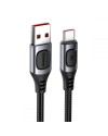 Datakabel • USB-C • 5A Quick Charge 3.0 • 1m • Baseus • Grå
