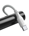 Laddkabel • USB/USB-C • 2st 1.5m • Vit • Baseus
