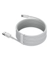 Laddkabel • USB/USB-C • 2st 1.5m • Vit • Baseus