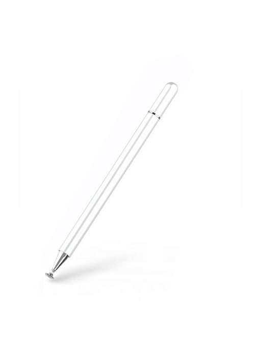Styluspenna • Tech-Protect Charm • Vit/Silver