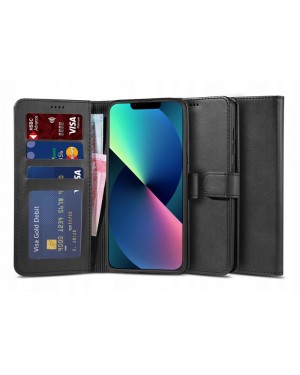 iPhone 13 Pro • Plånboksfodral • Tech-Protect Wallet • Svart