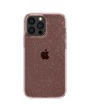 iPhone 13 Pro • Mobilskal • Spigen Liquid Crystal • Rosa/Glitter