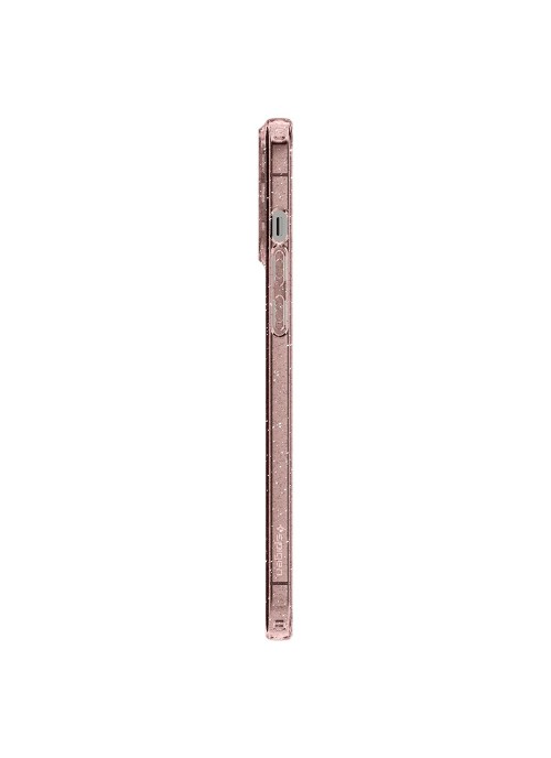 iPhone 13 Pro • Mobilskal • Spigen Liquid Crystal • Rosa/Glitter