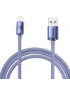 Ladd/Datakabel • USB-A/Lightning • 1.2m • Baseus • Lila