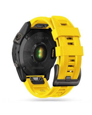 Armband • Garmin Fenix 5 / 5 Plus / 6 / 6 Pro / 7 / Forerunner 935 / Forerunner 945 / Approach S60 • IconBand • Gul