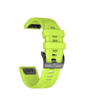 Armband • Garmin Fenix 5 / 5 Plus / 6 / 6 Pro / 7 / Forerunner 935 • Smoothband • Grön