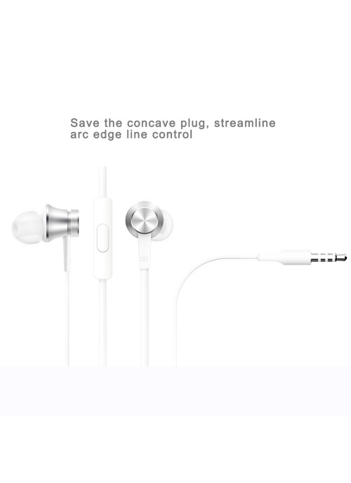 Hörlurar med mikrofon - Xiaomi - Deep Bass - 1.25m - 3.5mm - Rosa