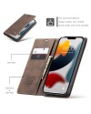 iPhone 13 Pro • Plånboksfodral • CaseMe • Brun