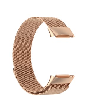 Armband • Fitbit Charge 5 • Milanese • Roséguld